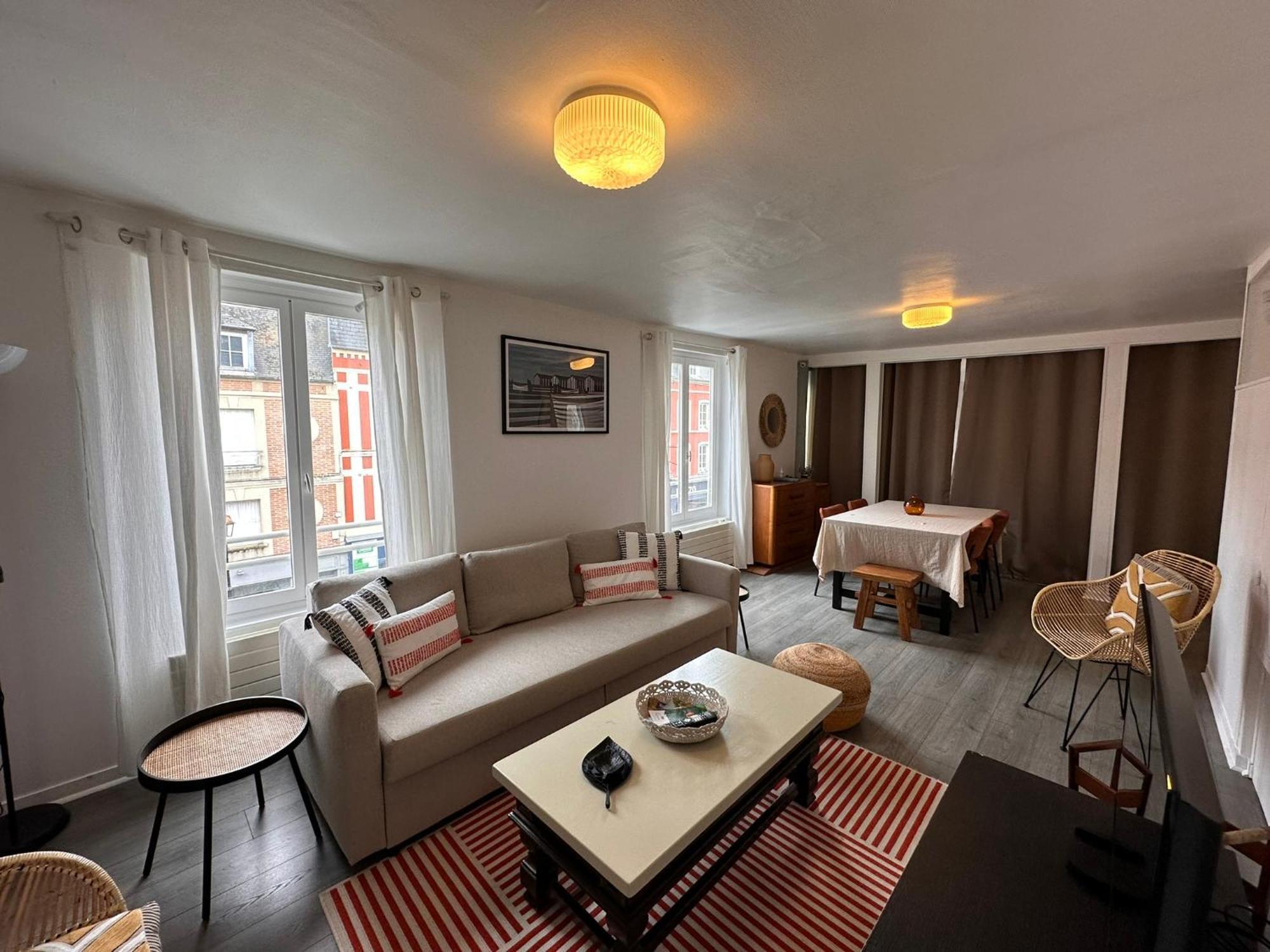 Large Apartment In City Center أونفلور المظهر الخارجي الصورة